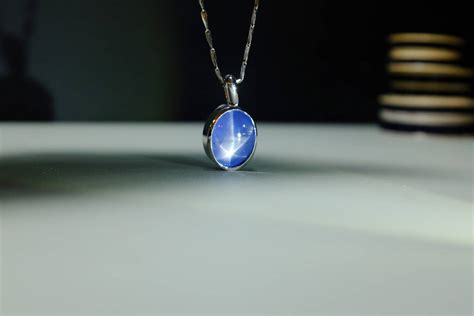 Natural Star Sapphire Necklace